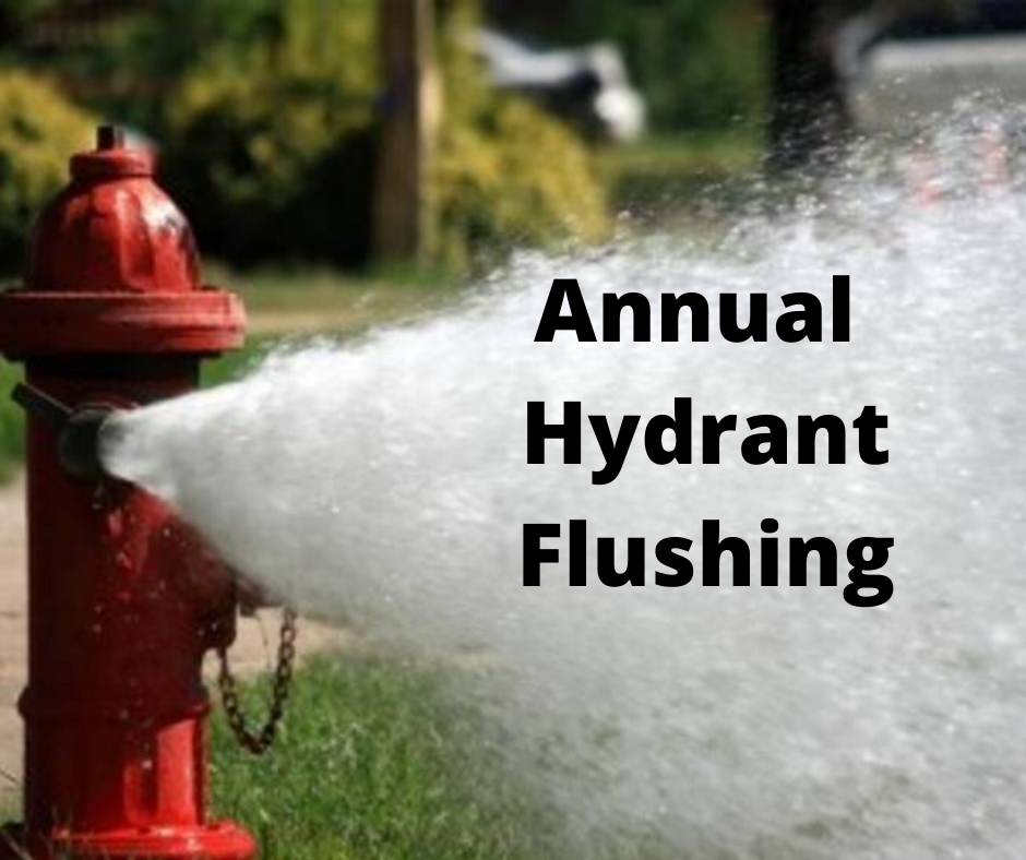 Fire Hydrant Flushing - Town of Raymond