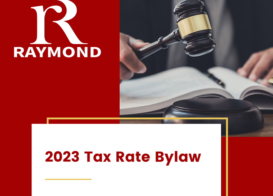 2023 Tax Rate Bylaw