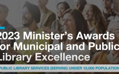 2023 Minister’s Awards for Municipal and Public Library Excellence – Raymond Public Library