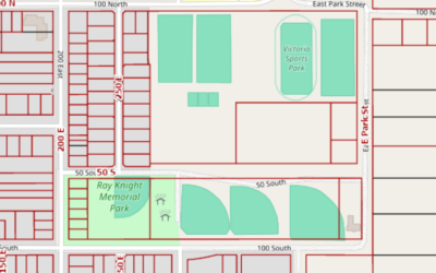 East Park St & 50 S are currently closed through Wednesday, July 15.