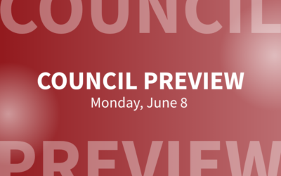 Council Preview: Monday, June 8